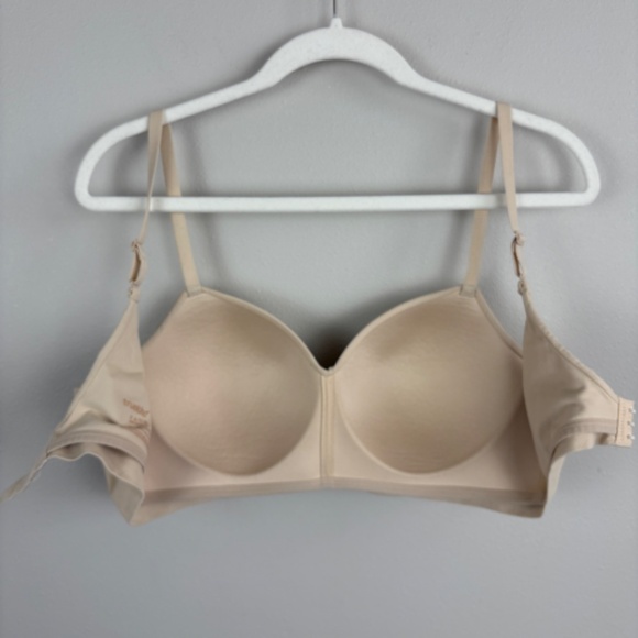 Truekind® Supportive Comfort Wireless Shaping Bra Chai Tan Large - Picture 4 of 6